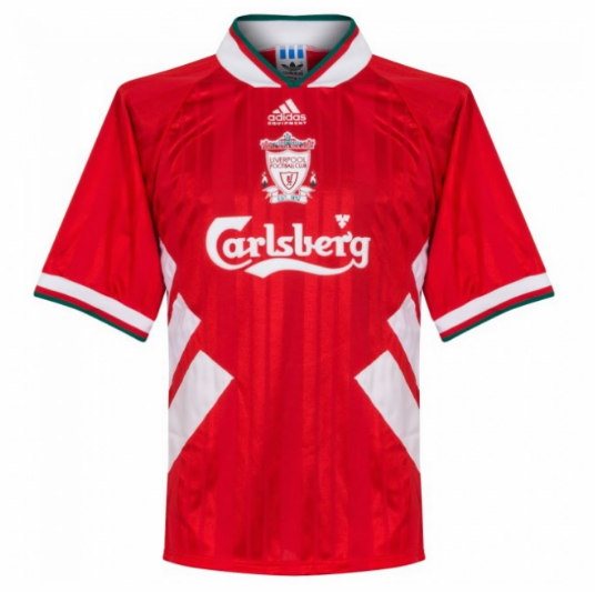 1993-1995 Liverpool Retro Home Kit Soccer Jersey